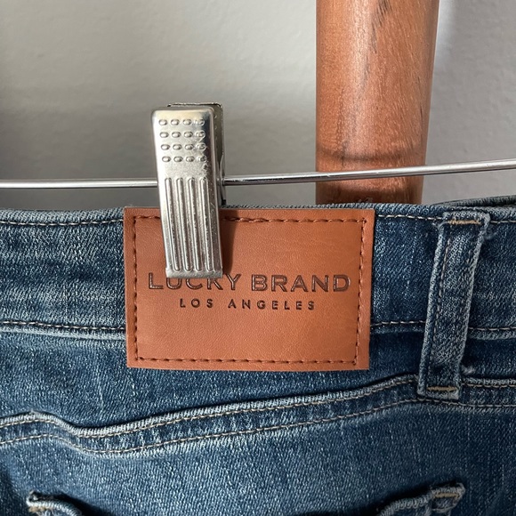 Lucky Jeans Lowrise Lolita Cropped Jeans Size 10/30 - Picture 5 of 6